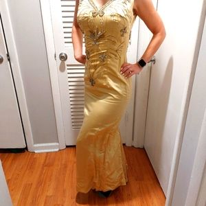Vintage Mardi Gras dress , celebrate in style!